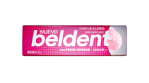 CHICLES BELDENT TUTTI FRUTTI                      
