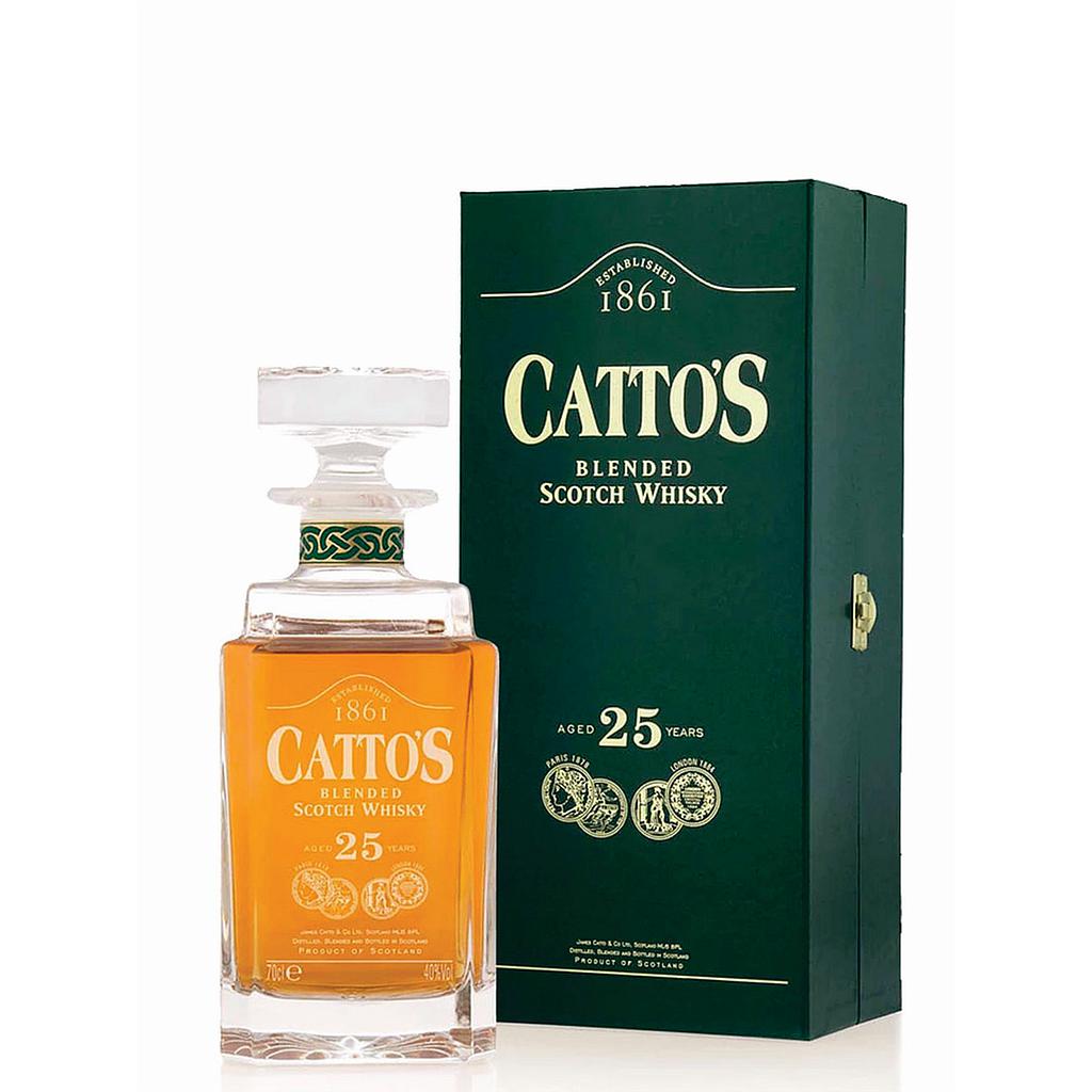 CATTO'S 25 AÑOS DE LUXE DECANTER 700 ML