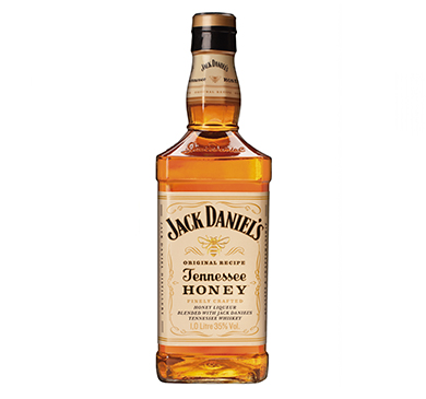 WHISKY AMERICANO JACK DANIEL'S HONEY 750ML + VASOS