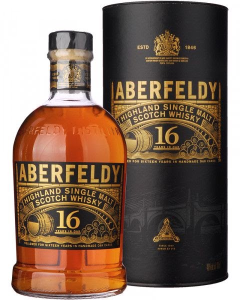 WHISKY DE MALTA ESCOCES ABERFELDY 16 AÑOS 750 ML