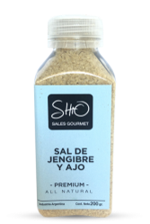 SAL GOURMET SHIO JENGIBRE Y AJO 200 GR