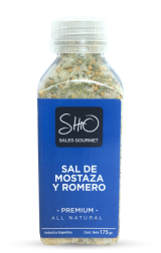 SAL GOURMET SHIO MOSTAZA Y ROMERO 175 GR