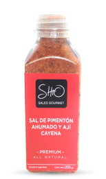 SAL GOURMET SHIO PIMENTON Y AJI CAYENA 200 GR