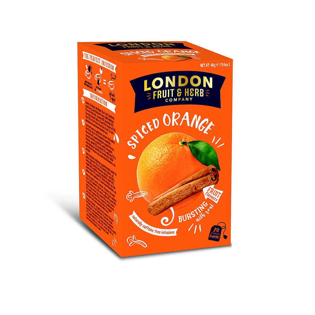 TE LONDON FRUIT &amp; HERB NARANJA ESPECIADA 20 SOBRES