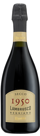 VINO RIUNITE LAMBRUSCO REGGIANO SECCO 750 ML