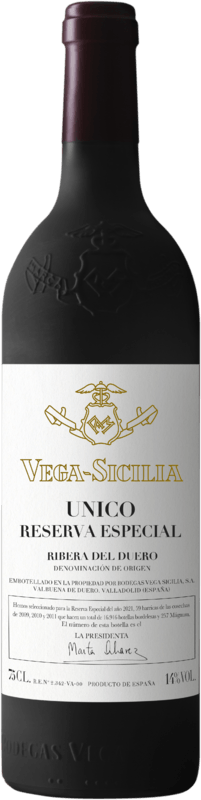 VINO VEGA SICILIA UNICO RESERVA ESPECIAL 750 ML