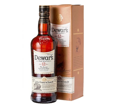 WHISKY ESCOCES DEWAR'S 12 AÑOS 1L