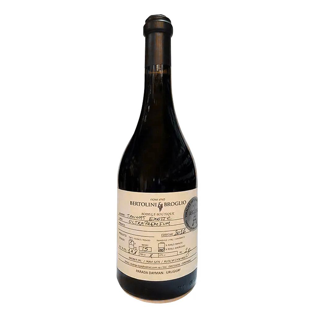 VINO BERTOLINI &amp; BROGLIO TANNAT EXOTIC AMERICANO ULTRA PREMIUM 750 ML