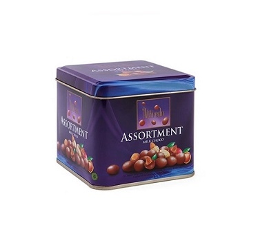 LATA DE FRUTOS SECOS SURTIDOS BAÑADOS ALFREDO 105 GRAMOS