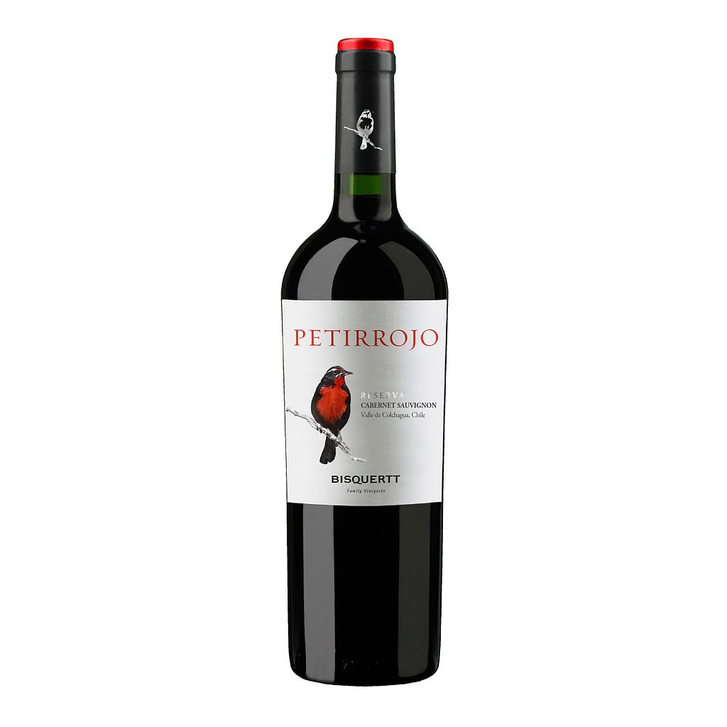 VINO BISQUERTT PETIRROJO CABERNET SAUVIGNON 750 ML