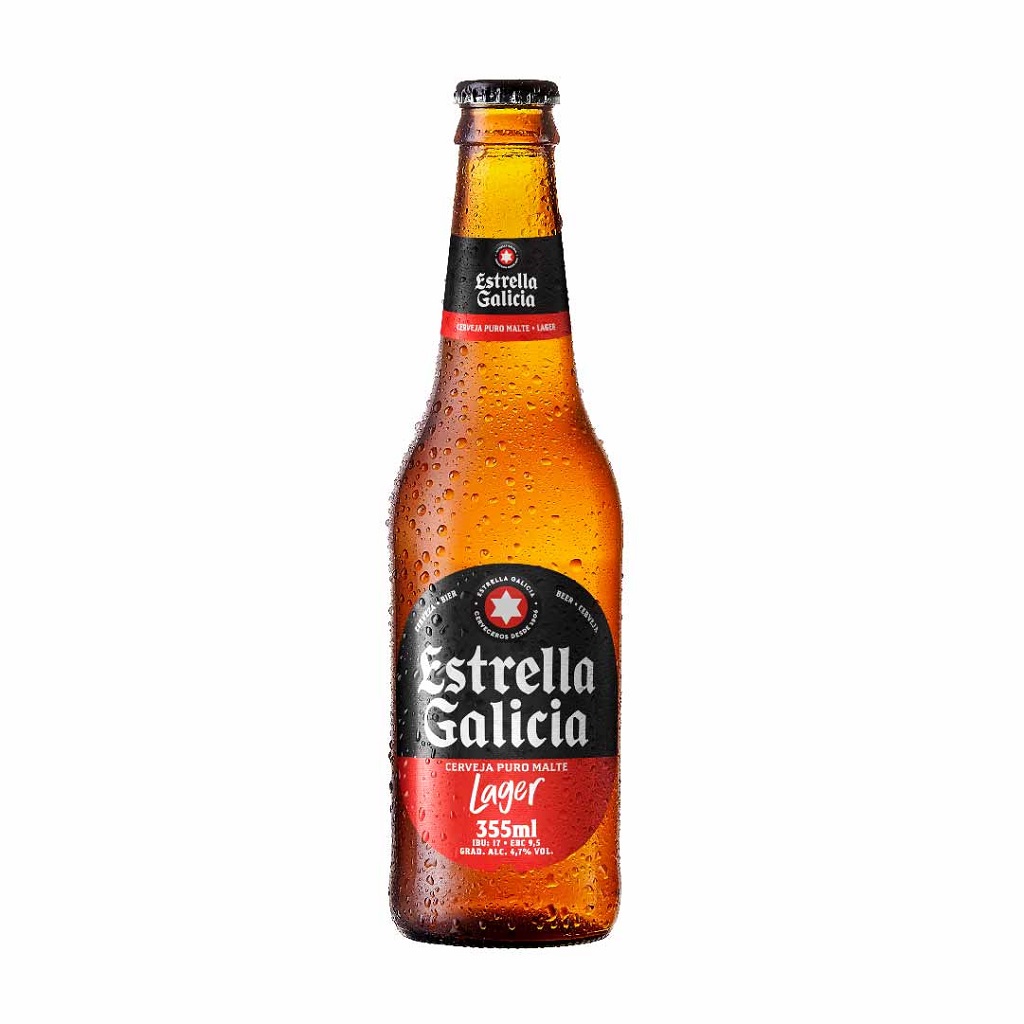 CERVEZA ESTRELLA GALICIA TWIST OFF 355 ML