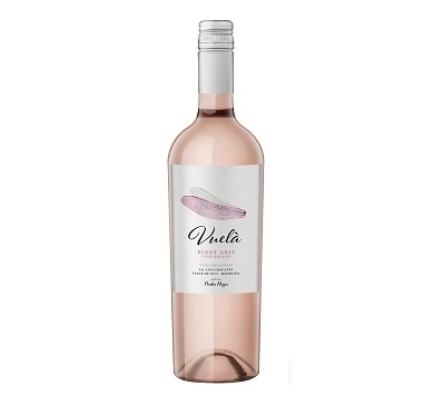 VINO PIEDRA NEGRA VUELA PINOT GRIS ROSADO 750 ML